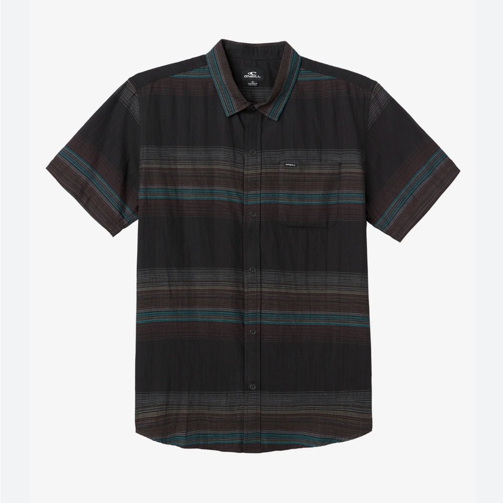 O'Neill Men's Black Plaid Shirt XL BNWOT
